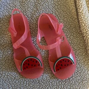 Old Navy Pink Watermelon Jelly Sandals